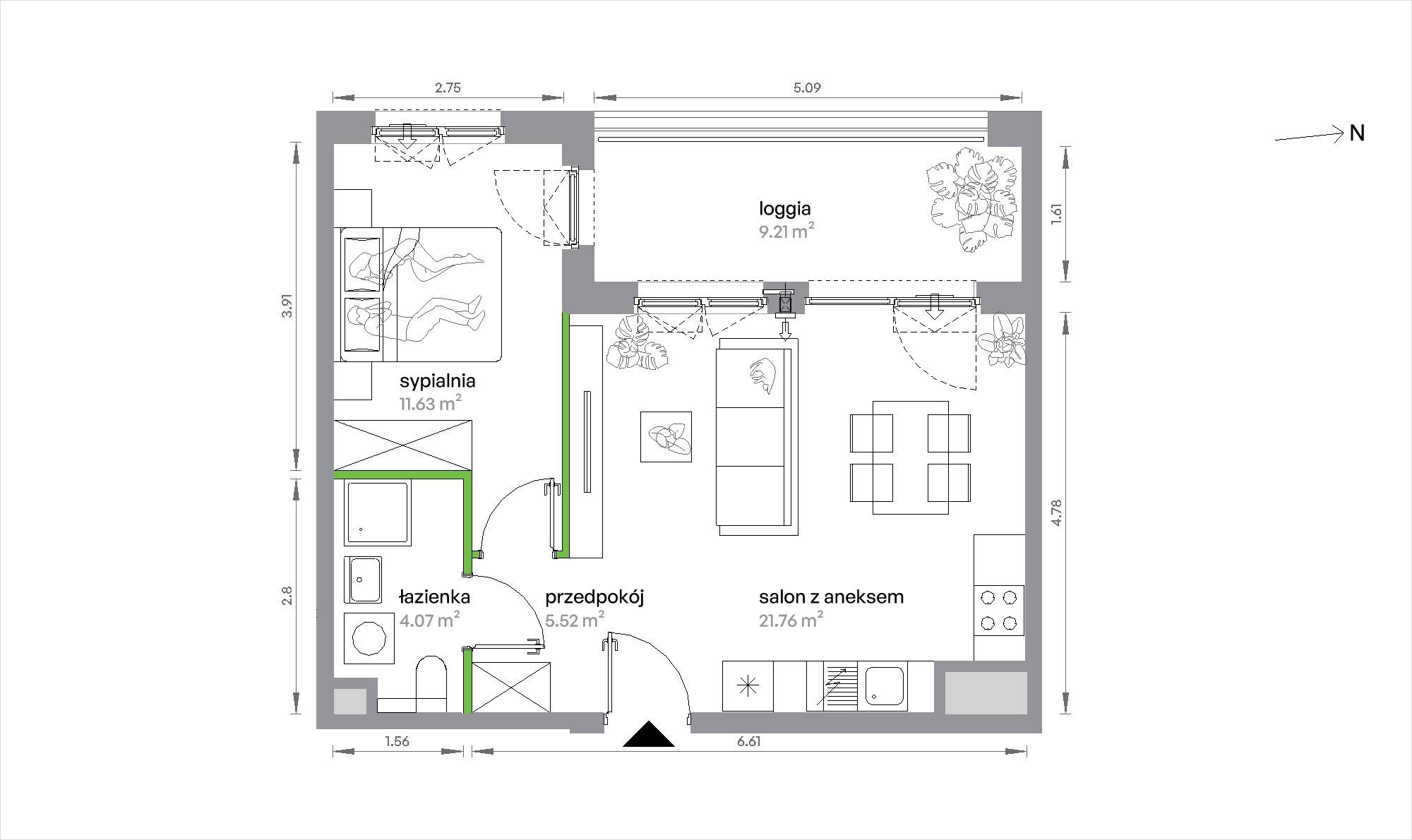 Sochaczewska Vita – inwestycja Develia - lokal 2-B-2-9, budynek Etap V