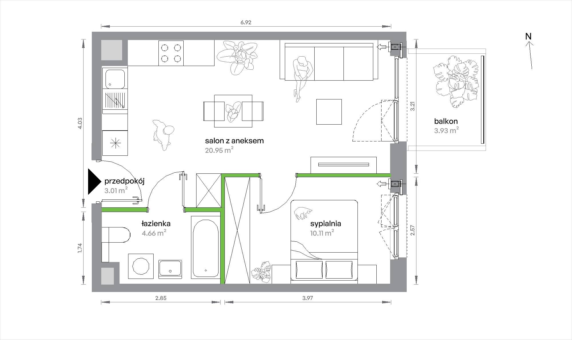 Sochaczewska Vita – inwestycja Develia - lokal 2-B-4-4, budynek Etap V