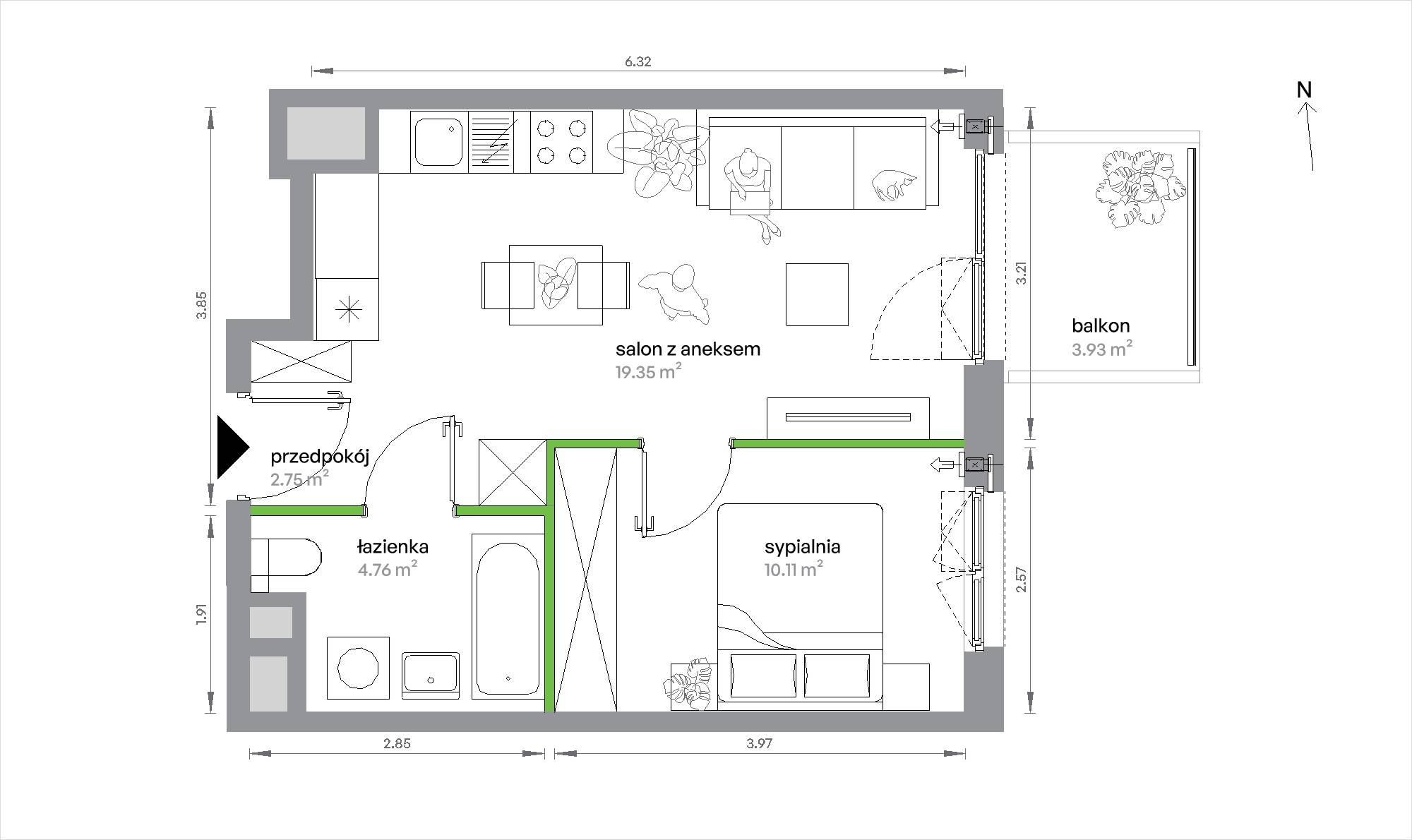 Sochaczewska Vita – inwestycja Develia - lokal 2-B-4-3, budynek Etap V