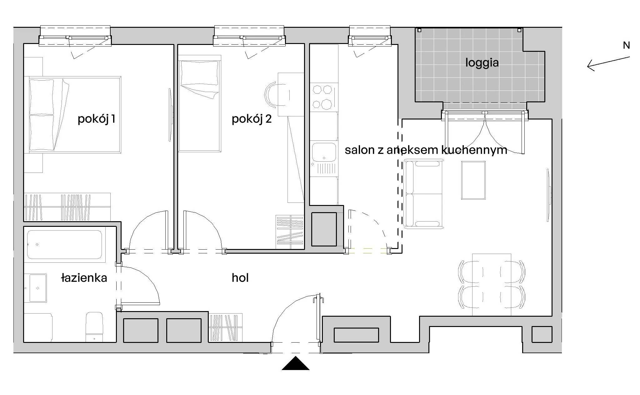 Unii Lubelskiej Vita - lokal A.12.141, budynek Etap I