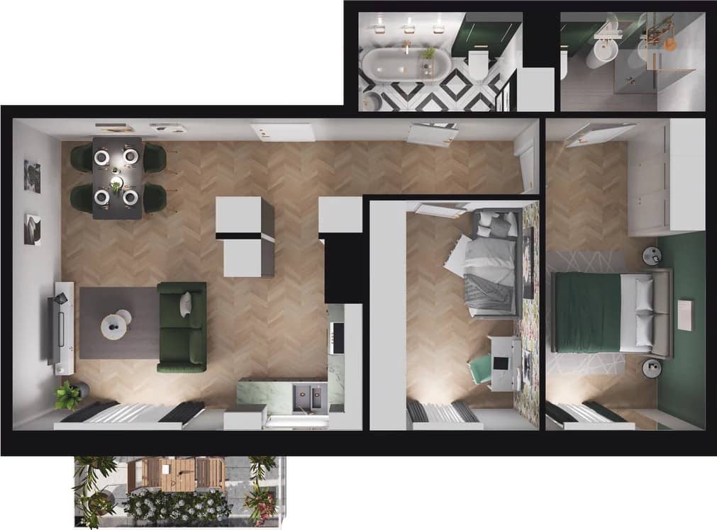 Nowa Praga – inwestycja ASBUD - lokal B9.089