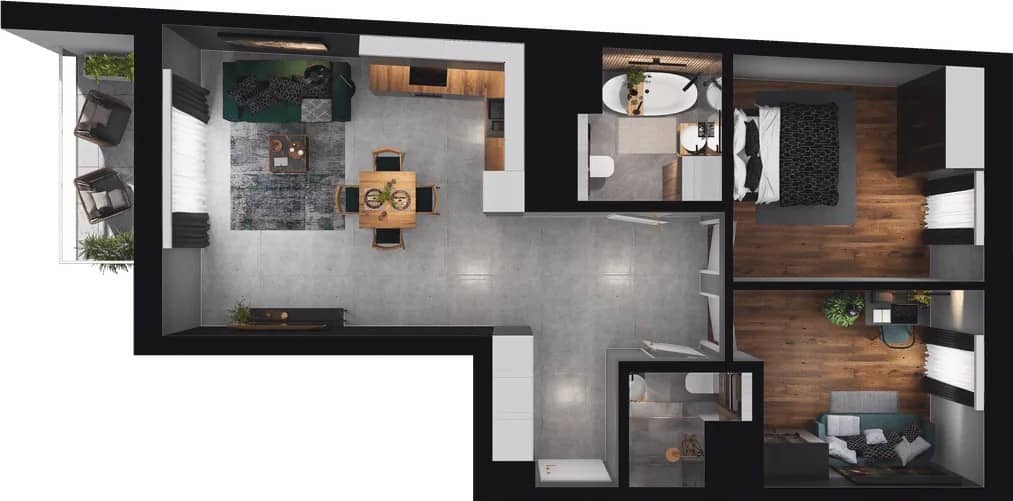 Towarowa Square – inwestycja ASBUD - lokal C.083
