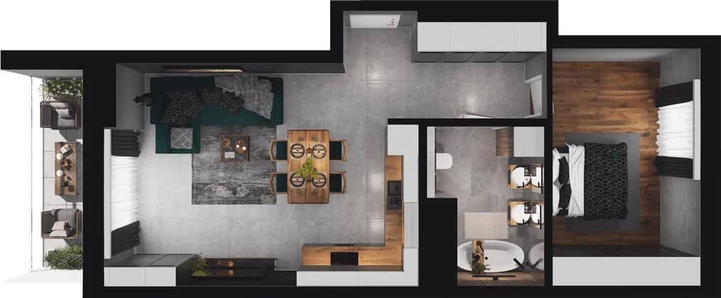 Towarowa Square – inwestycja ASBUD - lokal C.091