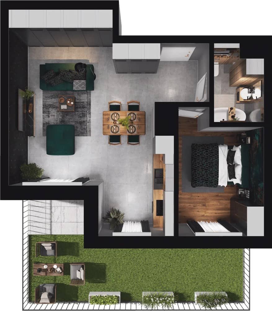 Towarowa Square – inwestycja ASBUD - lokal D.081