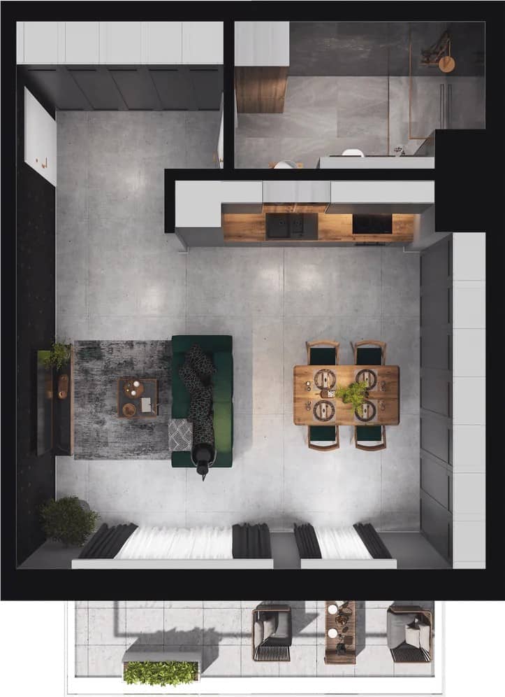 Towarowa Square – inwestycja ASBUD - lokal E.001