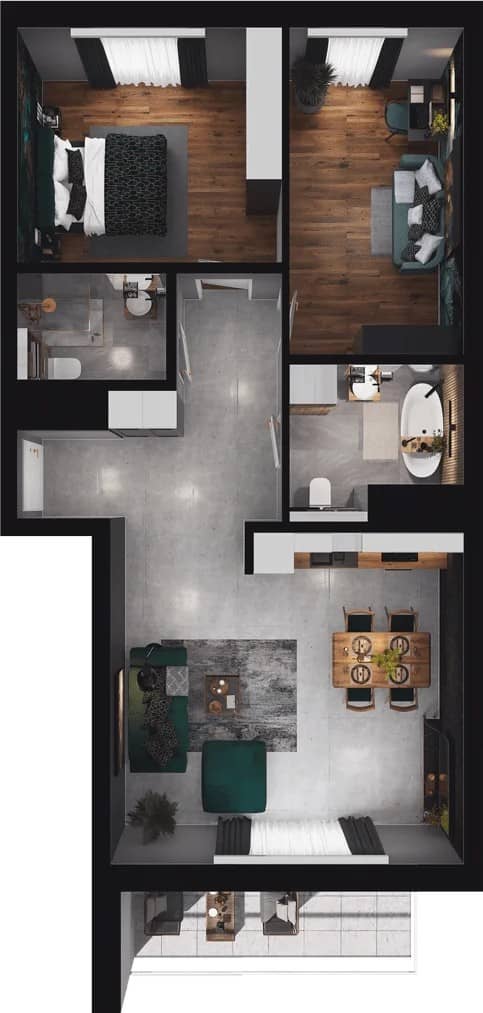 Towarowa Square – inwestycja ASBUD - lokal E.030