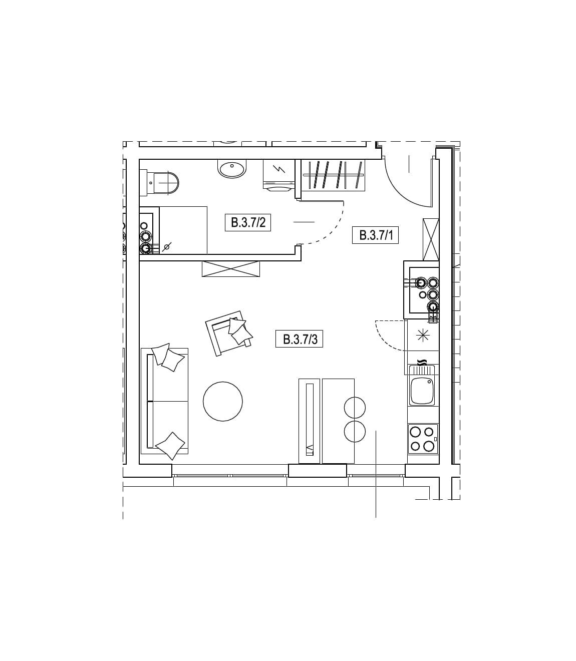 City Pearl – inwestycja MAK DOM Holding - lokal B2_B.3.7, budynek B2