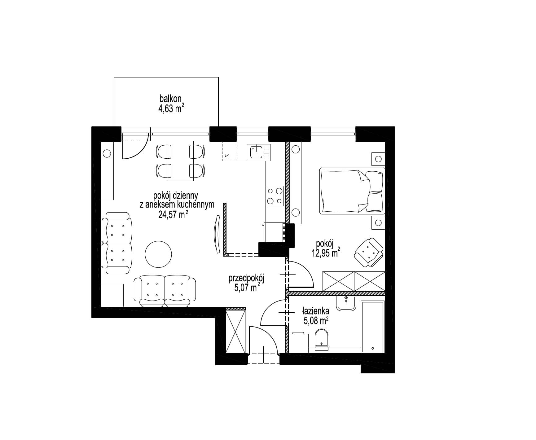 Marina IV – inwestycja MAK DOM Holding - lokal 20, budynek E