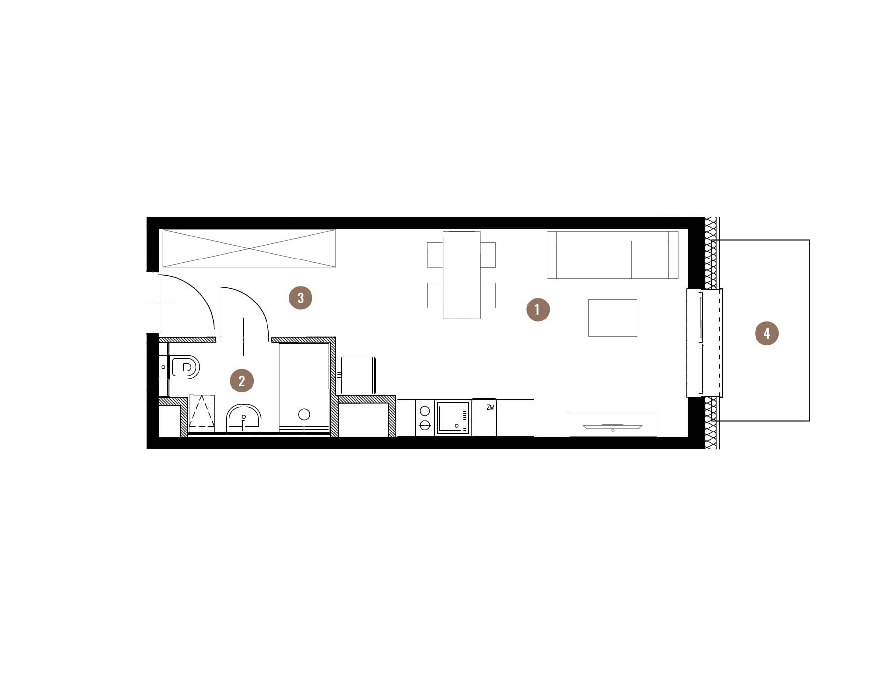 Tuwima Apartments – inwestycja Resi Capital - lokal II.7.14