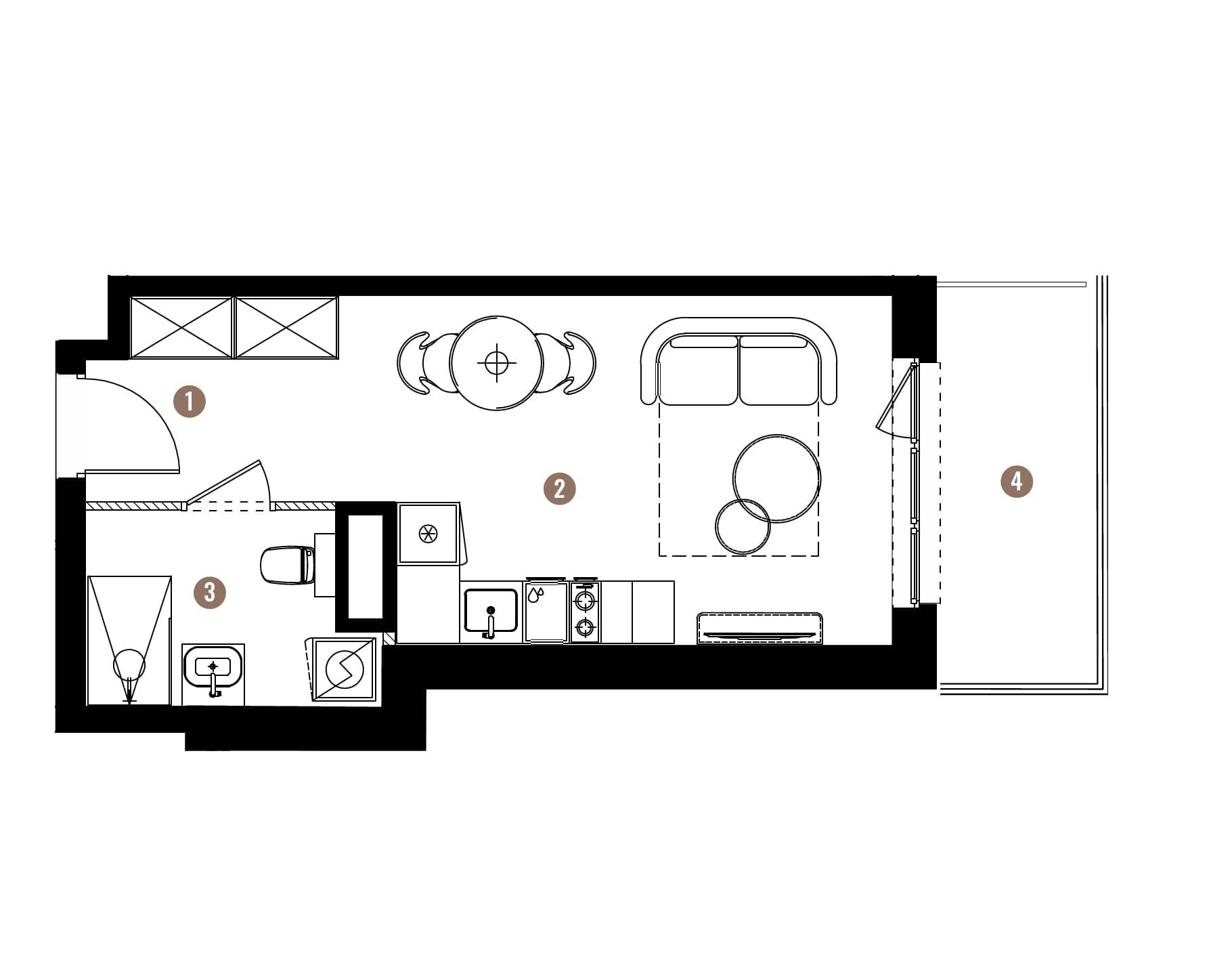 Tuwima Residence – inwestycja Resi Capital - lokal B.01.63