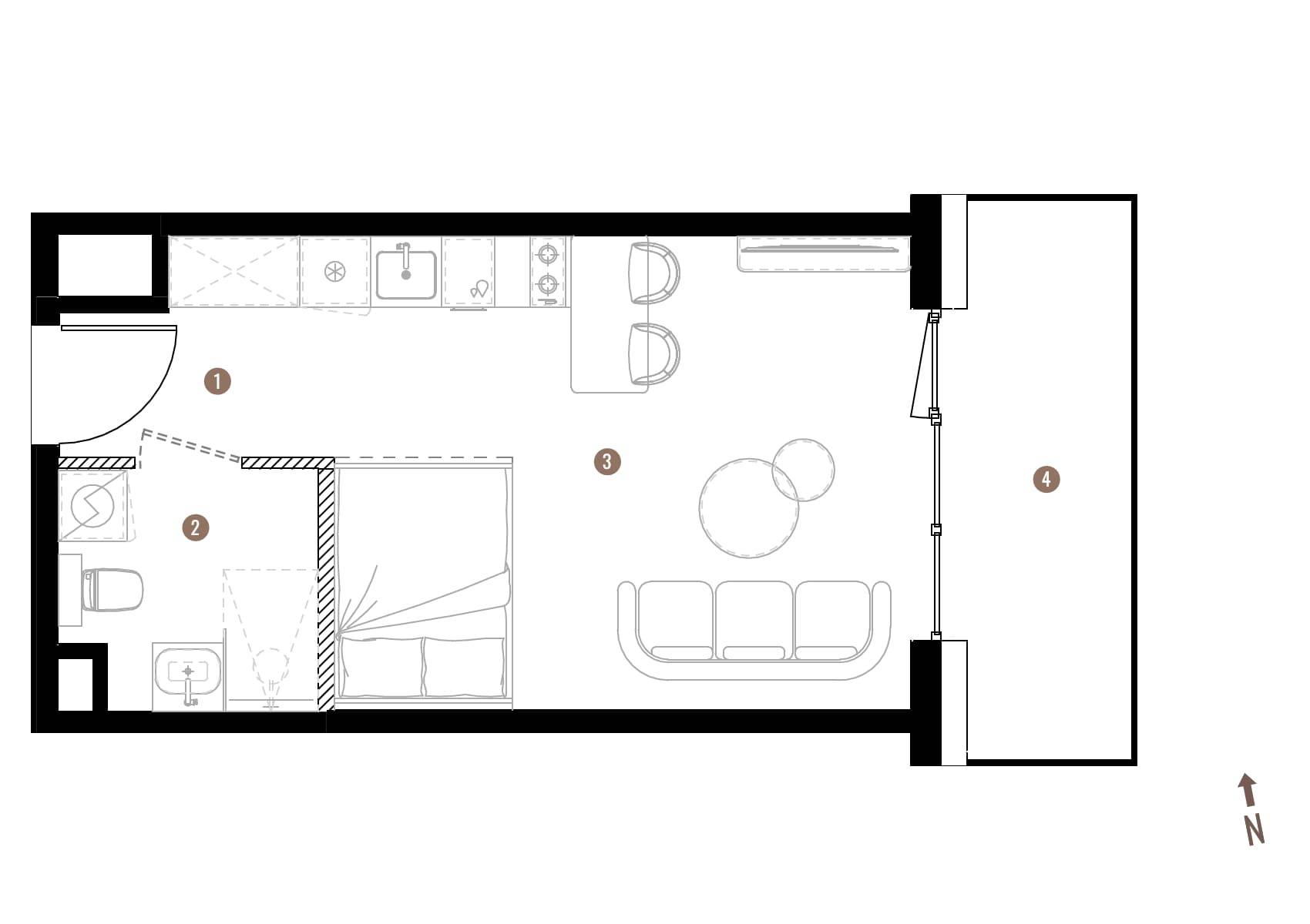 Belg Apartamenty – inwestycja Resi Capital - lokal A1.8.03
