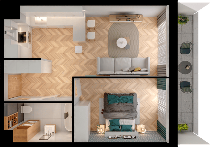 Panoramiqa 2 – inwestycja BPI Real Estate Poland - lokal E-1-5, budynek 2A