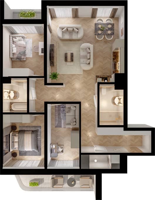 PianoForte – inwestycja BPI Real Estate Poland - lokal 05.037