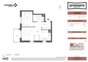 Premiera Bemowo – inwestycja VINCI Immobilier - lokal A/A.11