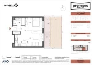 Premiera Bemowo – inwestycja VINCI Immobilier - lokal C/C.2