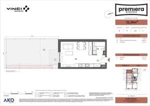 Premiera Bemowo – inwestycja VINCI Immobilier - lokal D/D.3