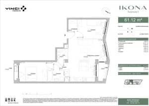 Ikona Swiatowida 5 – inwestycja VINCI Immobilier - lokal M054