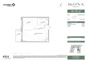 Ikona Swiatowida 5 – inwestycja VINCI Immobilier - lokal M097