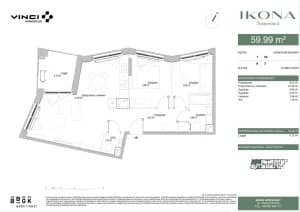 Ikona Swiatowida 5 – inwestycja VINCI Immobilier - lokal M053