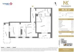Nowa Krakowska – inwestycja VINCI Immobilier - lokal A.1.10
