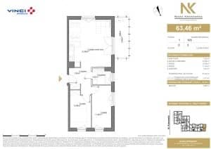 Nowa Krakowska – inwestycja VINCI Immobilier - lokal C.1.105