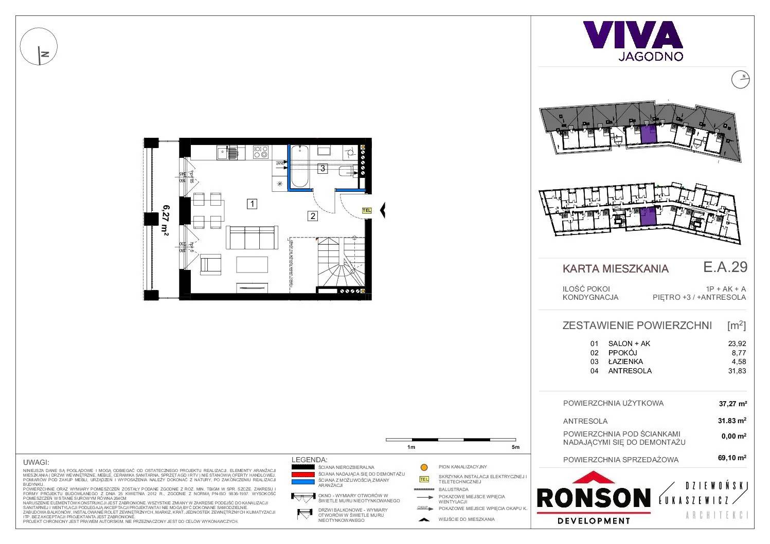 Viva Jagodno – inwestycja Ronson - lokal EA_29, budynek E