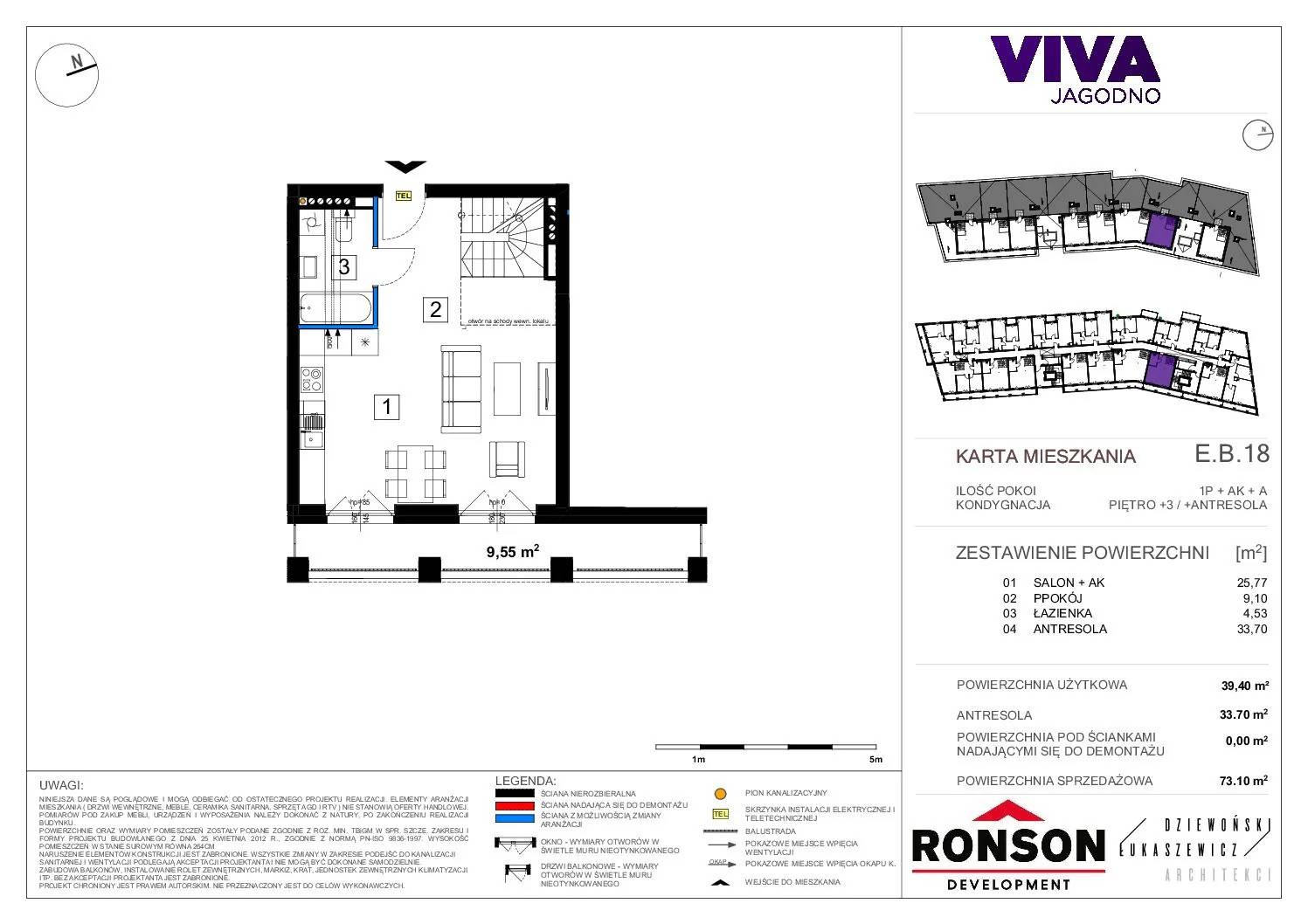 Viva Jagodno – inwestycja Ronson - lokal EB_18, budynek E