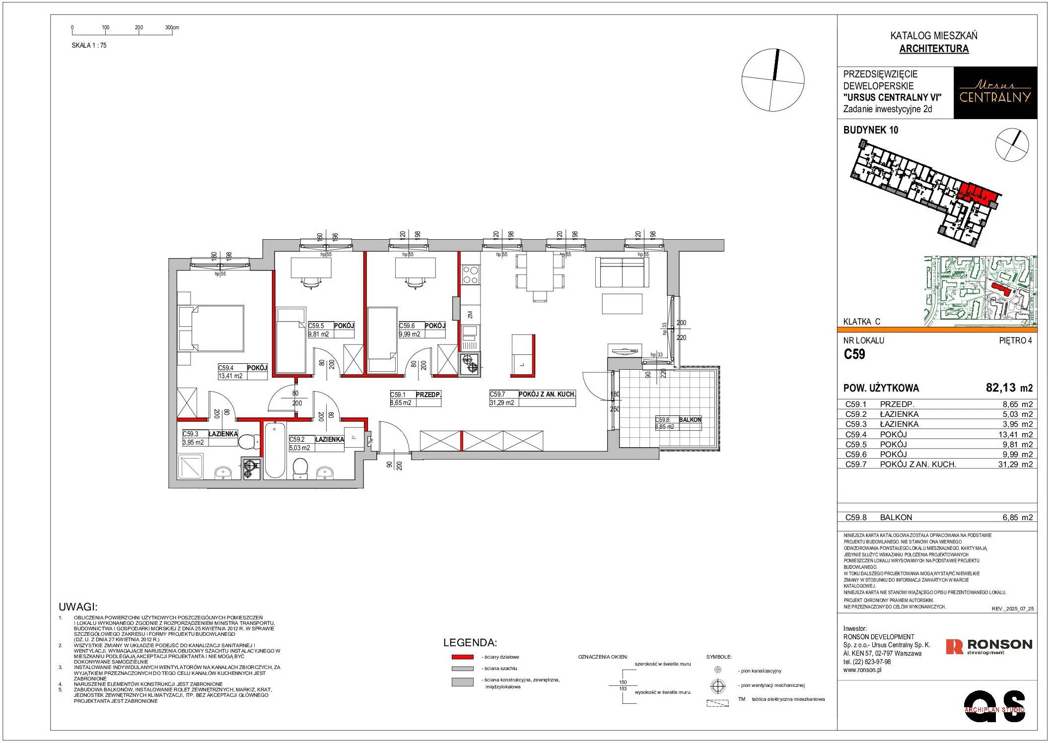 Ursus Centralny – inwestycja Ronson - lokal C59, budynek 10