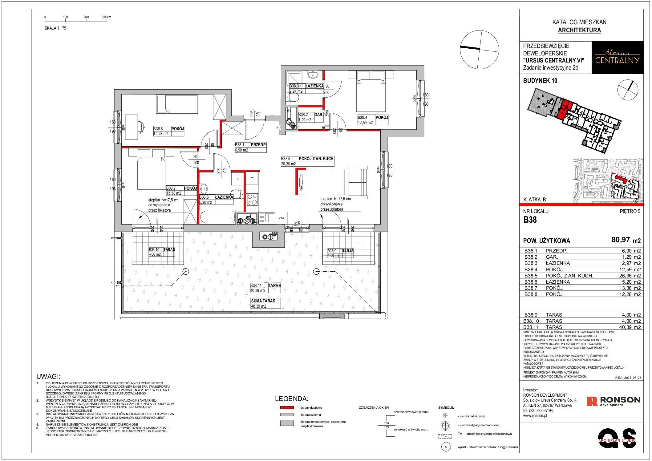 Ursus Centralny – inwestycja Ronson - lokal B38, budynek 10