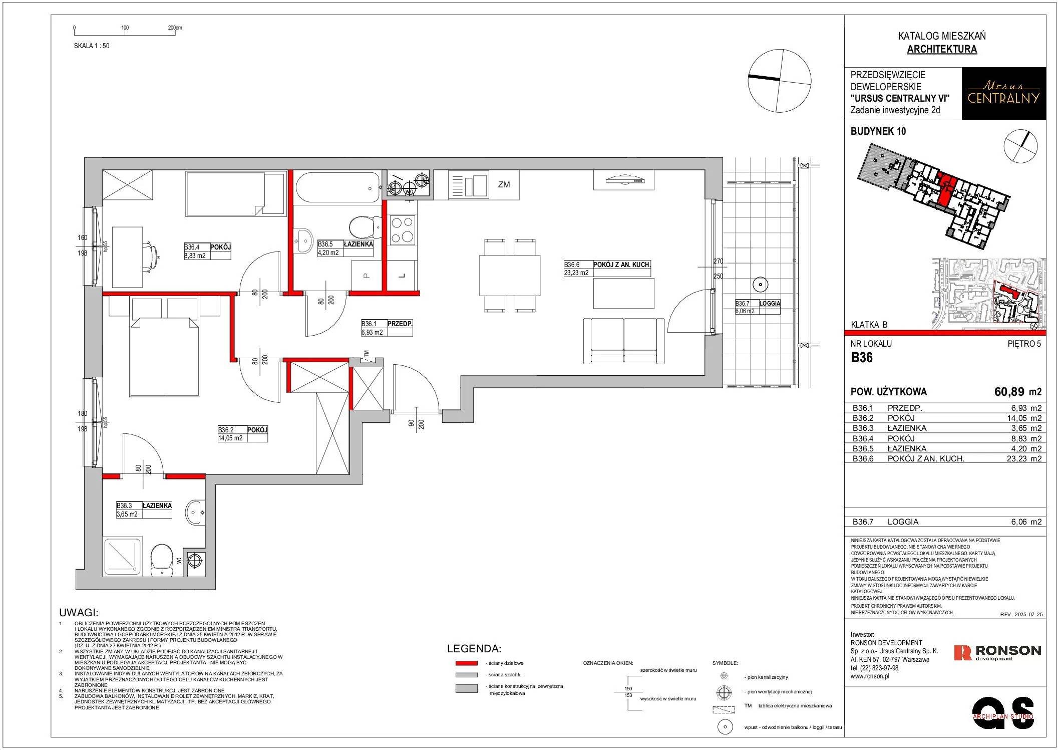 Ursus Centralny – inwestycja Ronson - lokal B36, budynek 10