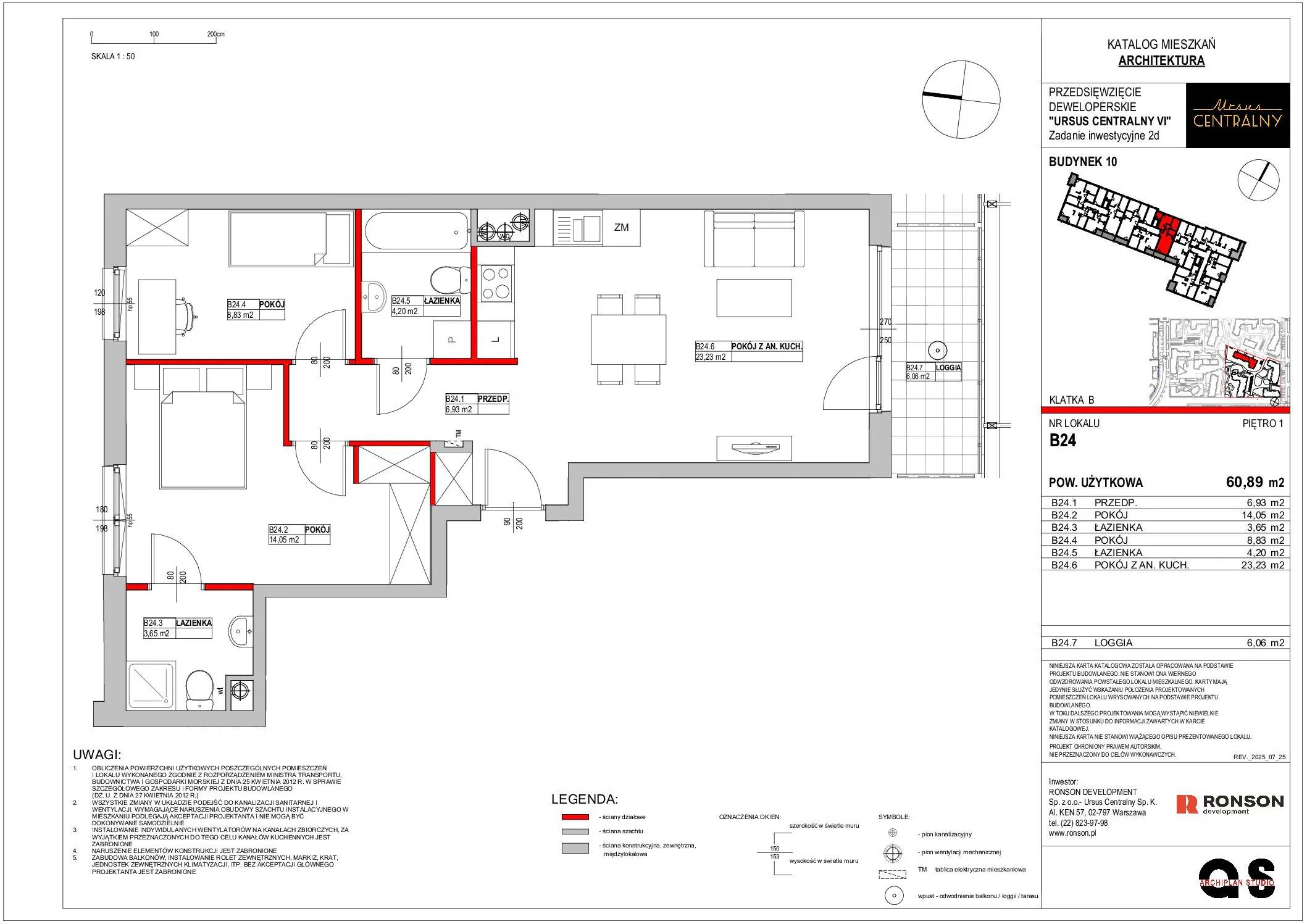 Ursus Centralny – inwestycja Ronson - lokal B24, budynek 10
