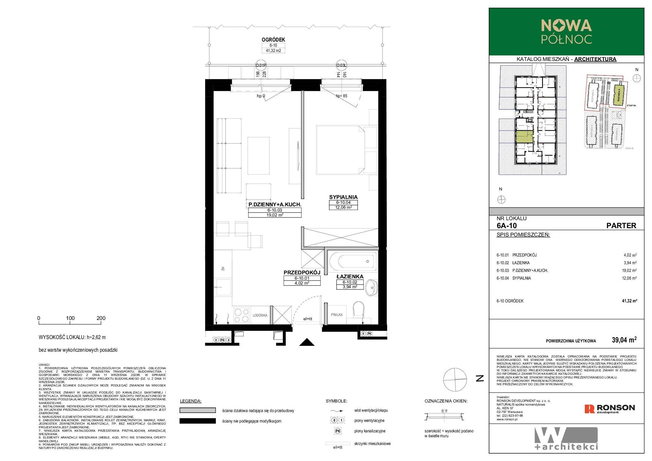 Nowa Północ – inwestycja Ronson - lokal 6A-10, budynek 6
