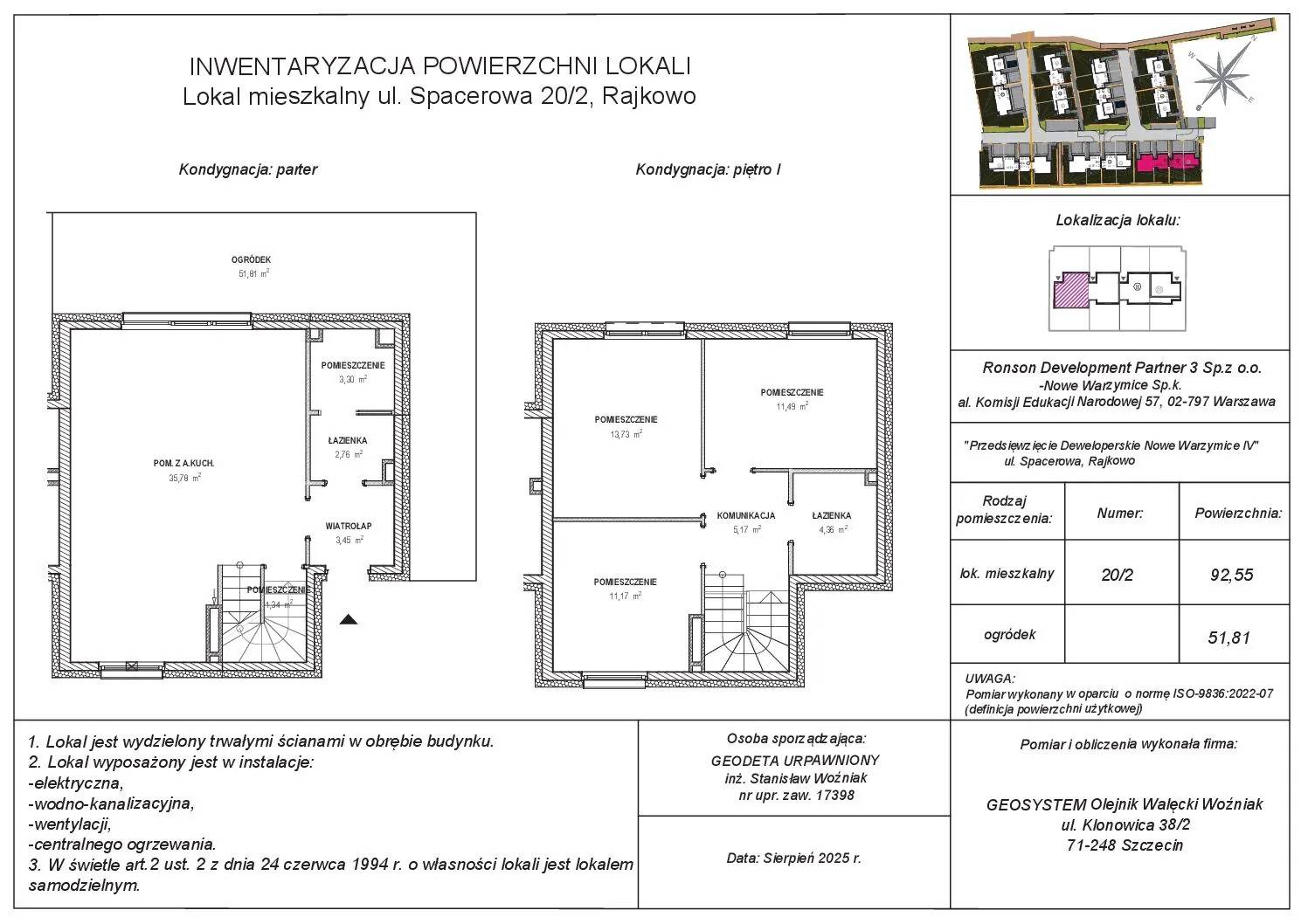 Nowe Warzymice – inwestycja Ronson - lokal 4_02B, budynek 4