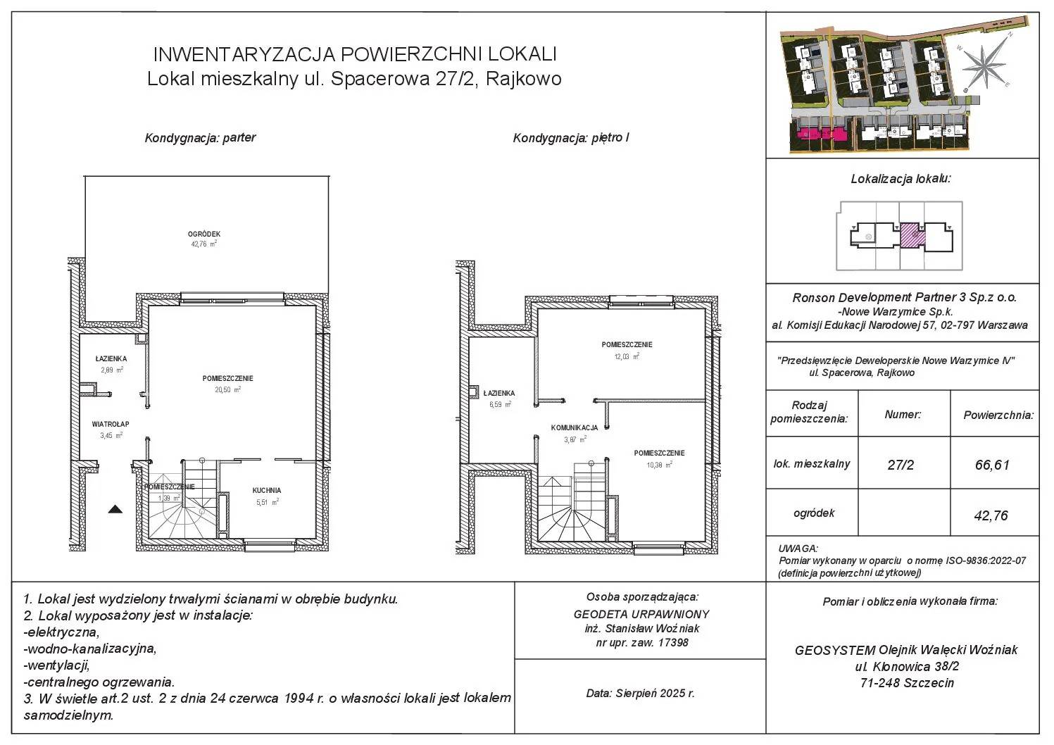 Nowe Warzymice – inwestycja Ronson - lokal 7_02A, budynek 7