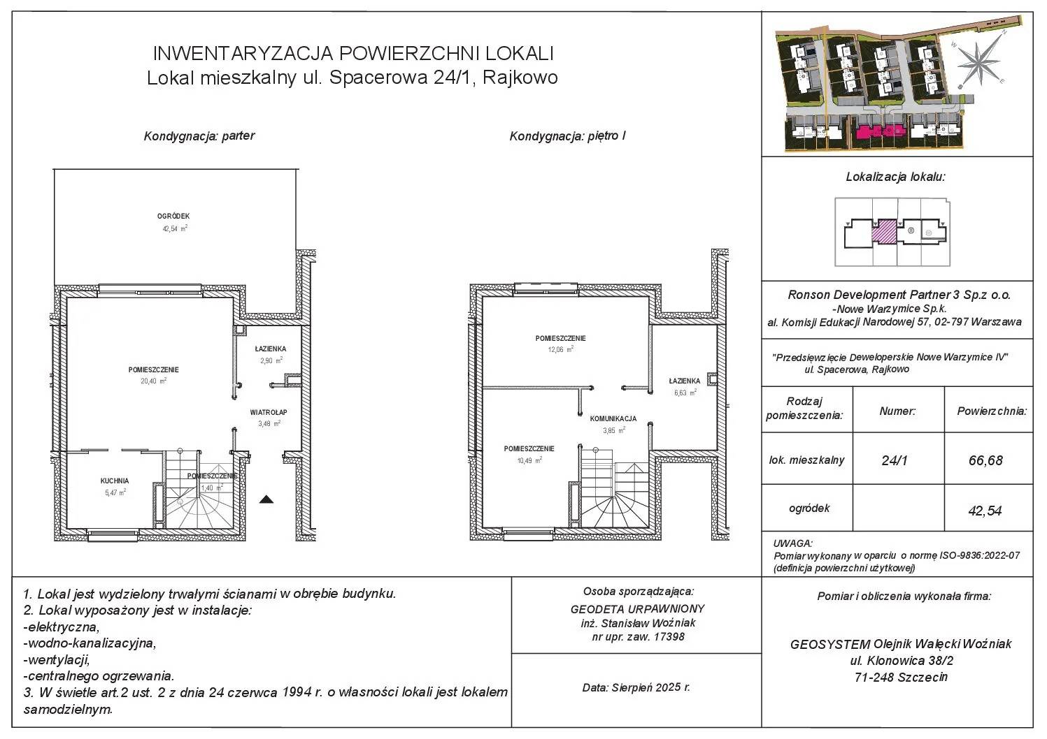 Nowe Warzymice – inwestycja Ronson - lokal 6_02A, budynek 6