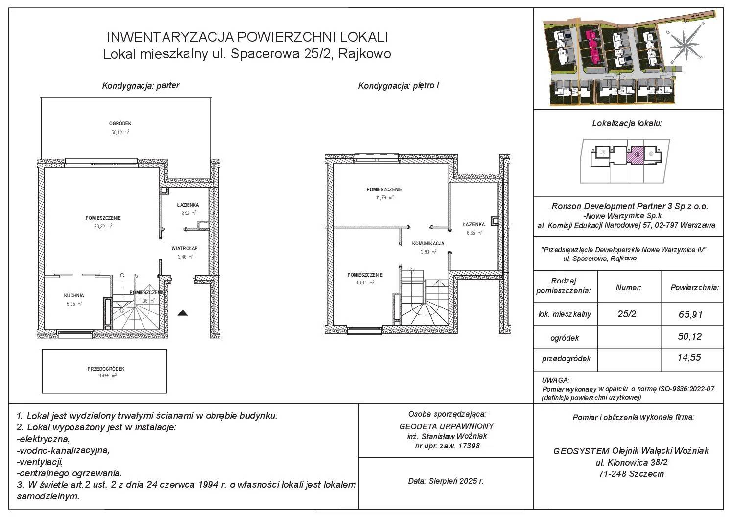 Nowe Warzymice – inwestycja Ronson - lokal 34_02A, budynek 34