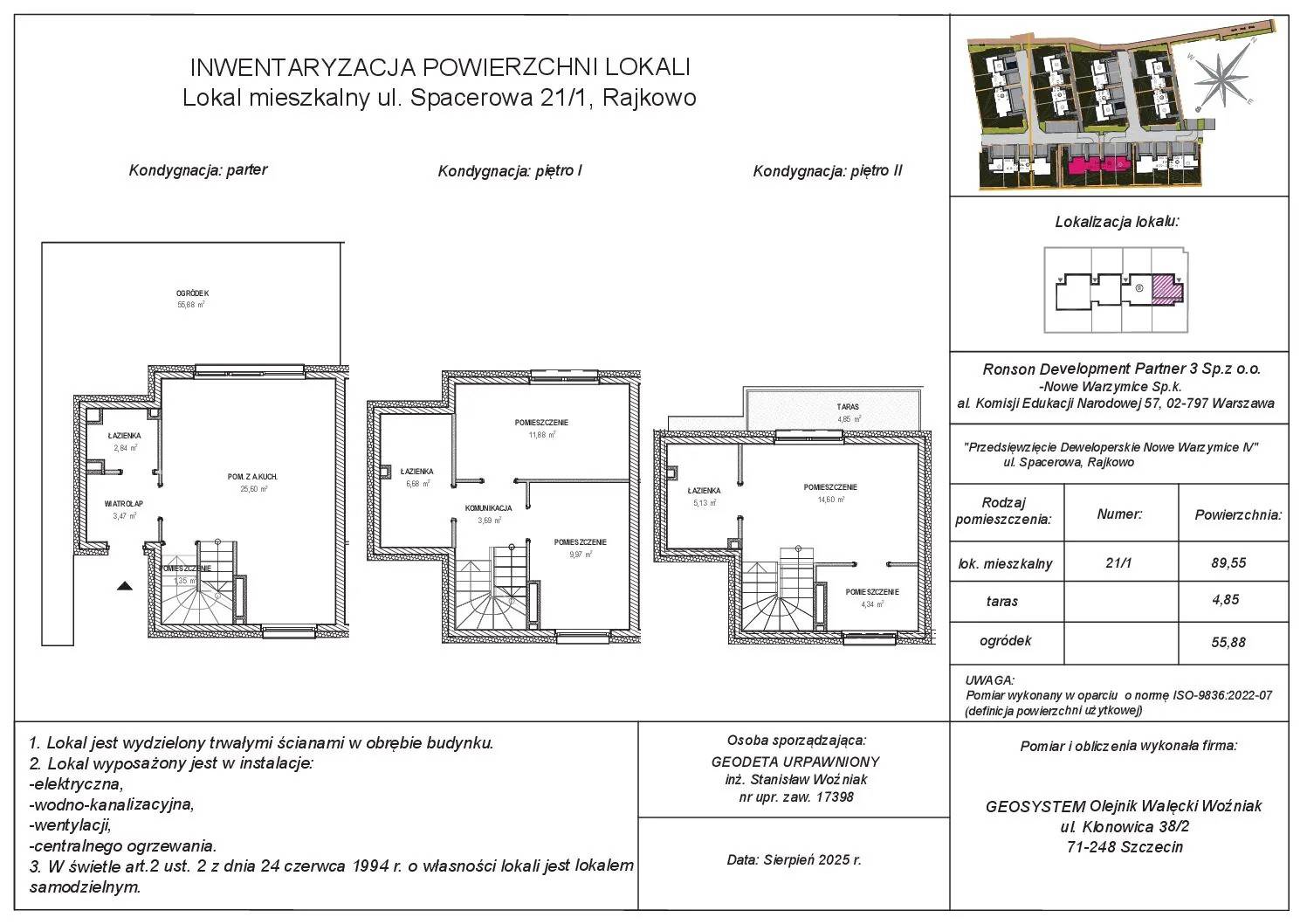 Nowe Warzymice – inwestycja Ronson - lokal 5_01A, budynek 5