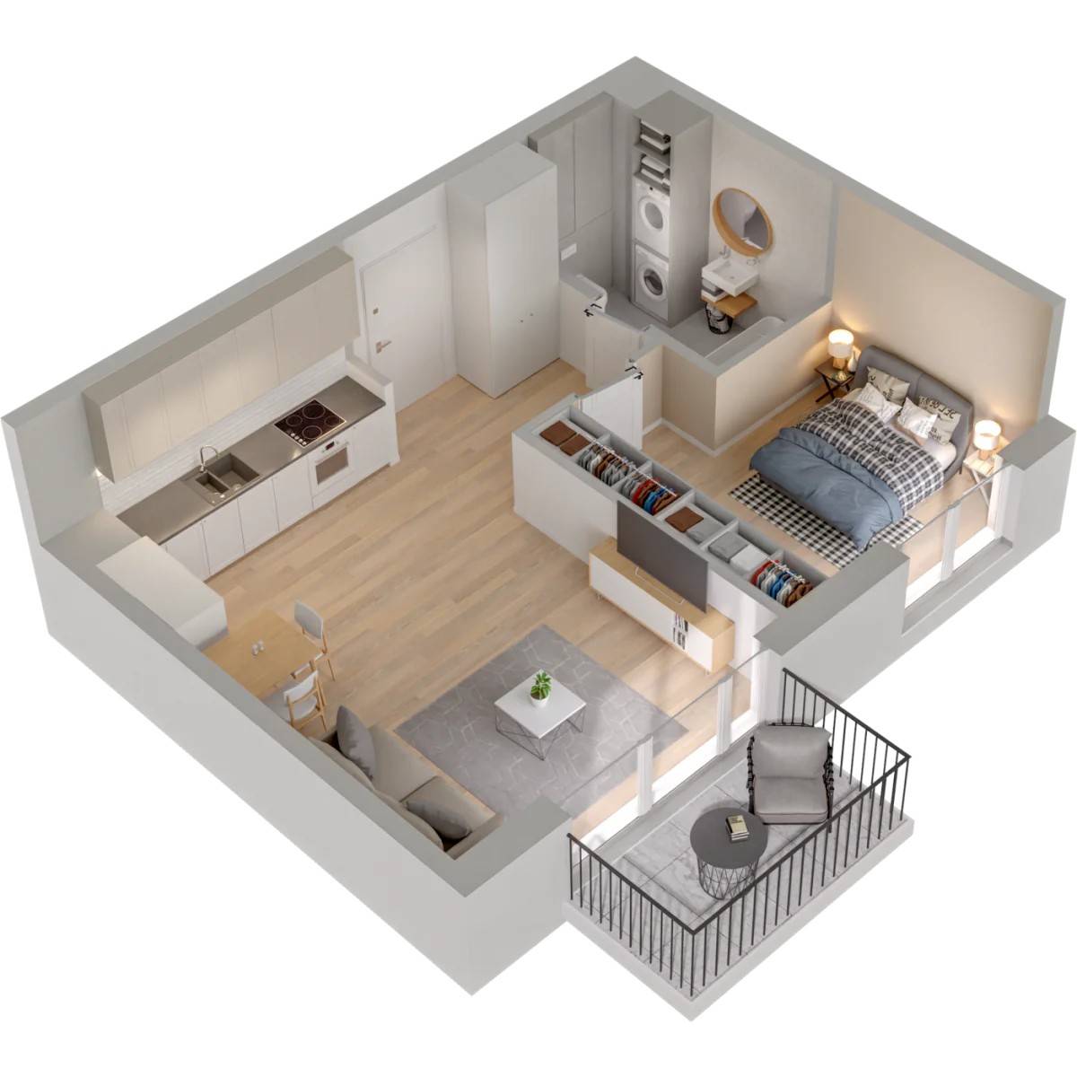 Welocity Wiczlino – inwestycja Hossa - lokal WW/B4/27, budynek B4