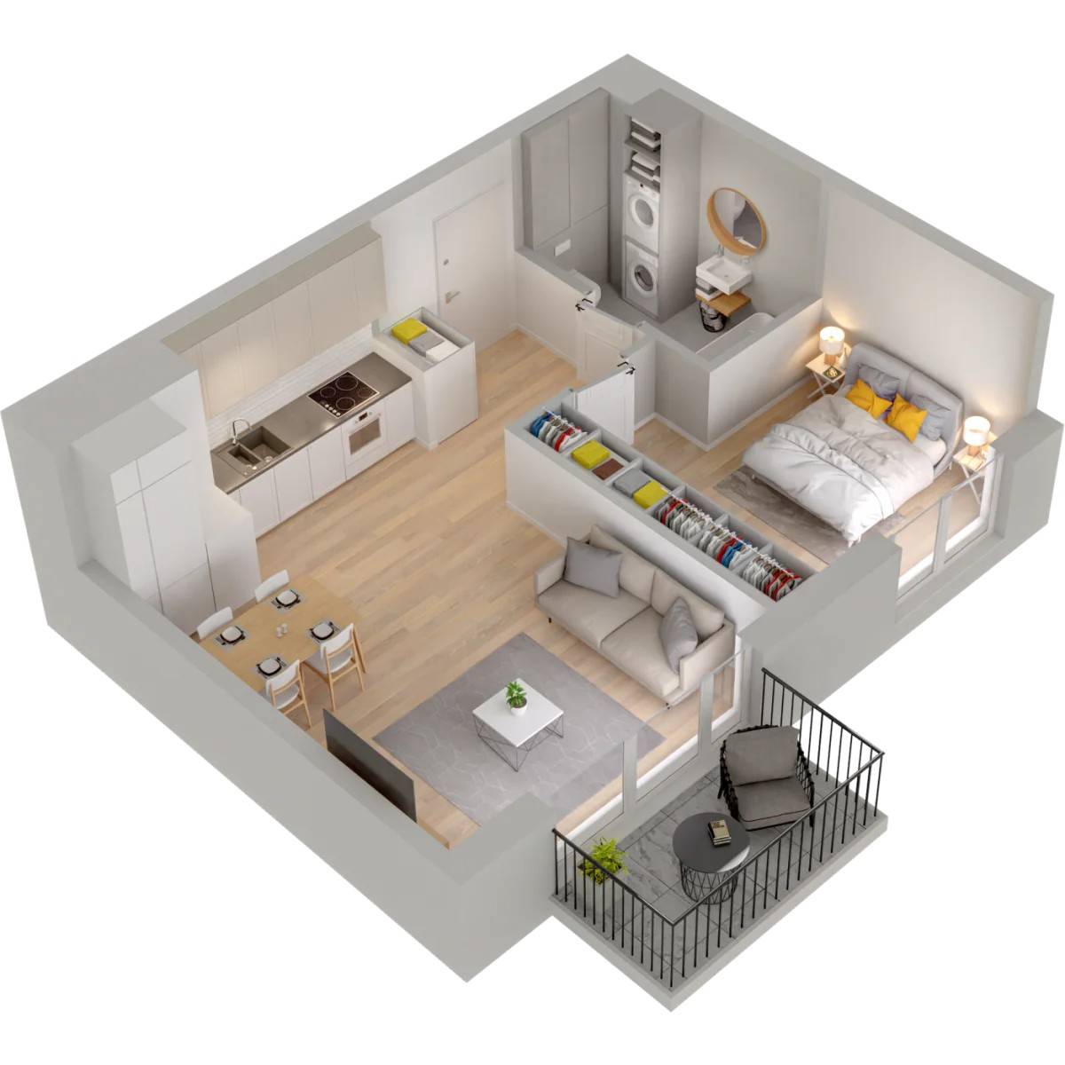 Welocity Wiczlino – inwestycja Hossa - lokal WW/B4/49, budynek B4