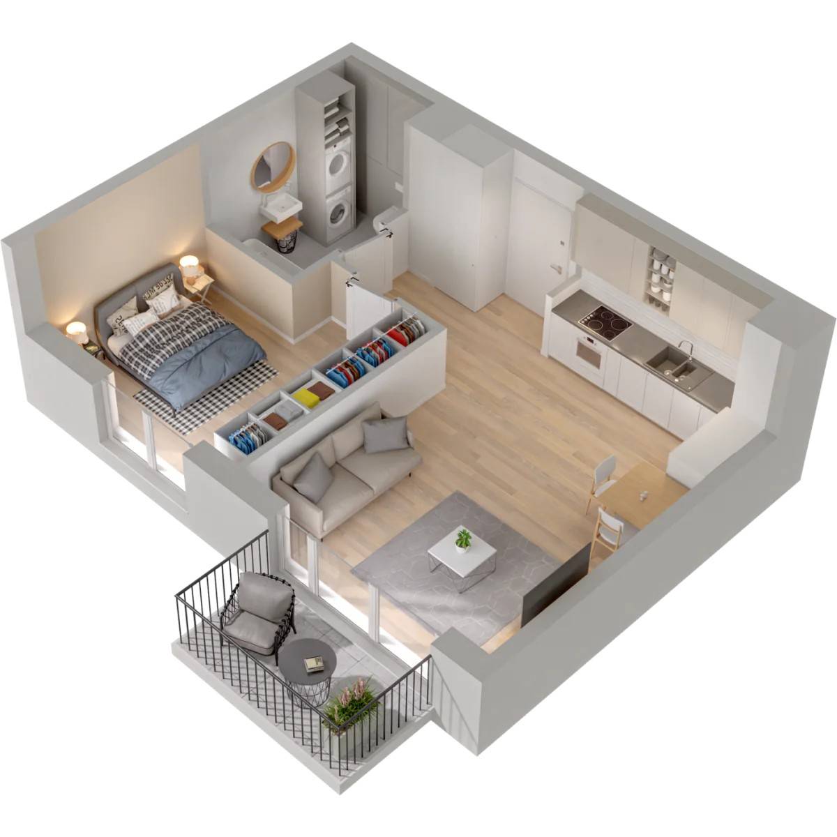 Welocity Wiczlino – inwestycja Hossa - lokal WW/B4/56, budynek B4