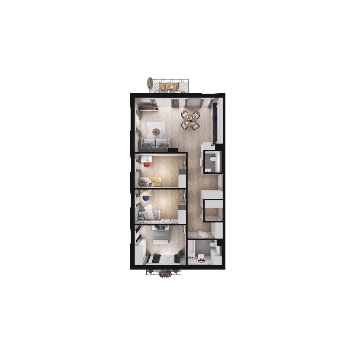 Welocity Wiczlino – inwestycja Hossa - lokal WW/B14/22, budynek B14