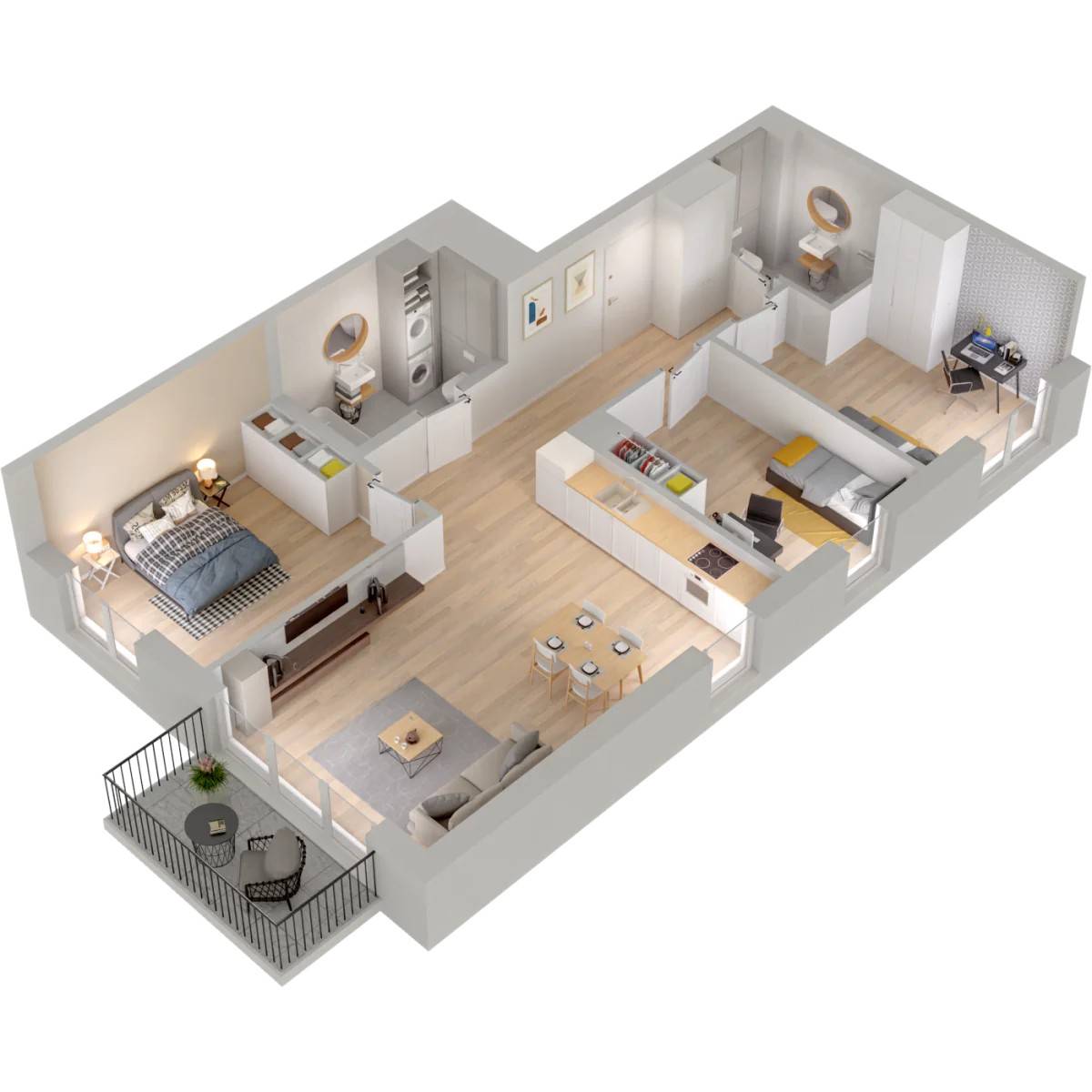 Welocity Wiczlino – inwestycja Hossa - lokal WW/B4/37, budynek B4