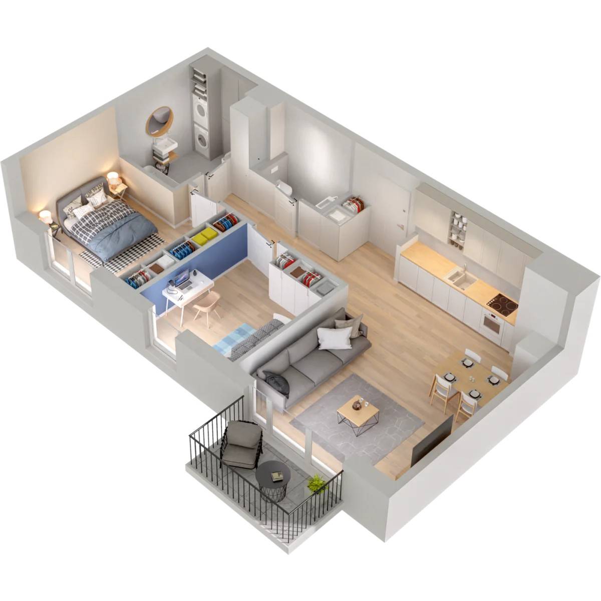 Welocity Wiczlino – inwestycja Hossa - lokal WW/B5/36, budynek B5