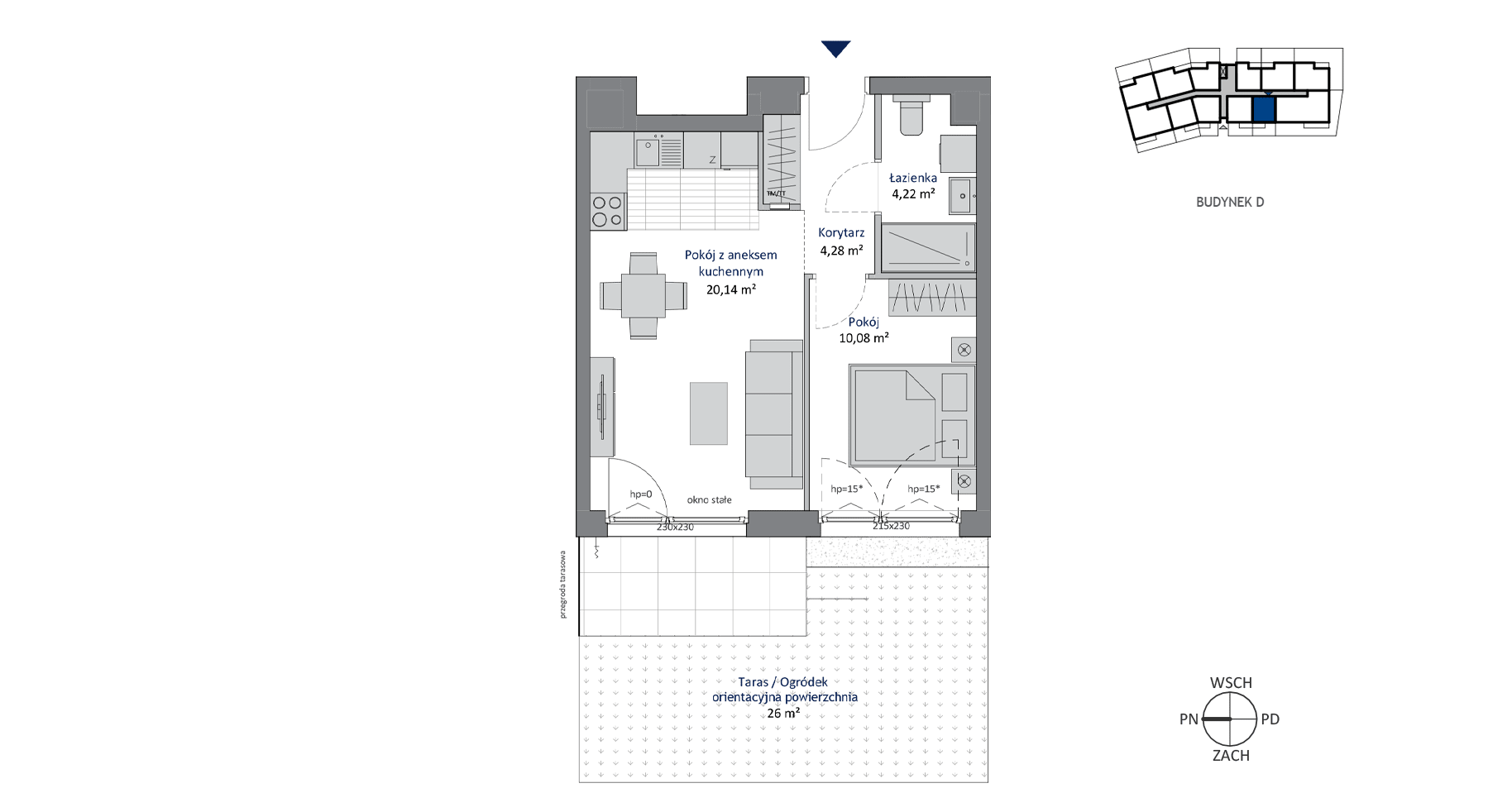Nowa Dąbrowa2 – inwestycja Allcon - lokal D.0.8, budynek D