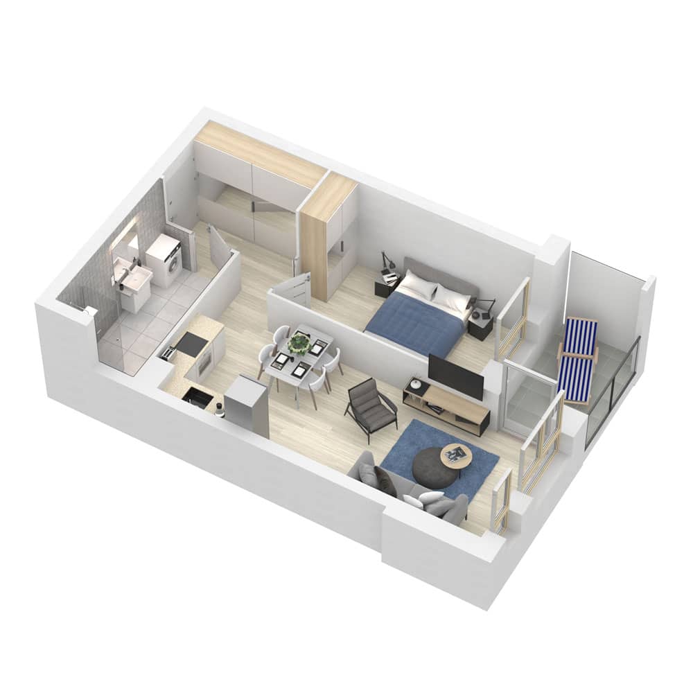 Sobola Biel – inwestycja Rutkowski Development - lokal M51, budynek A.8