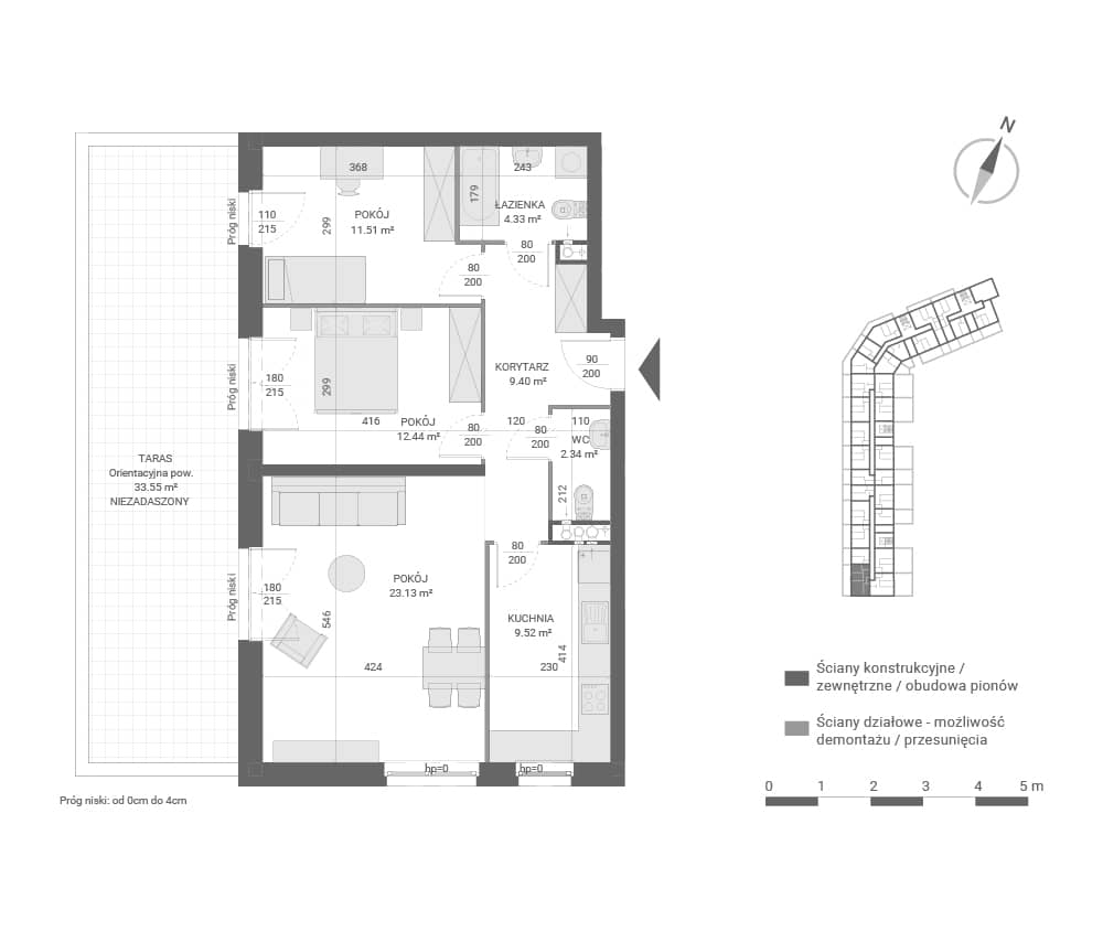 Ignatki Forest – inwestycja Rutkowski Development - lokal M88, budynek II