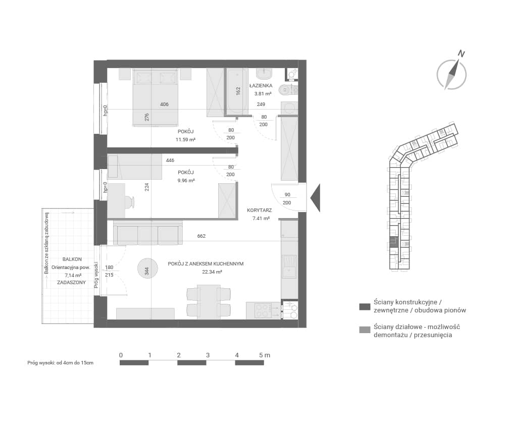 Ignatki Forest – inwestycja Rutkowski Development - lokal M99, budynek II