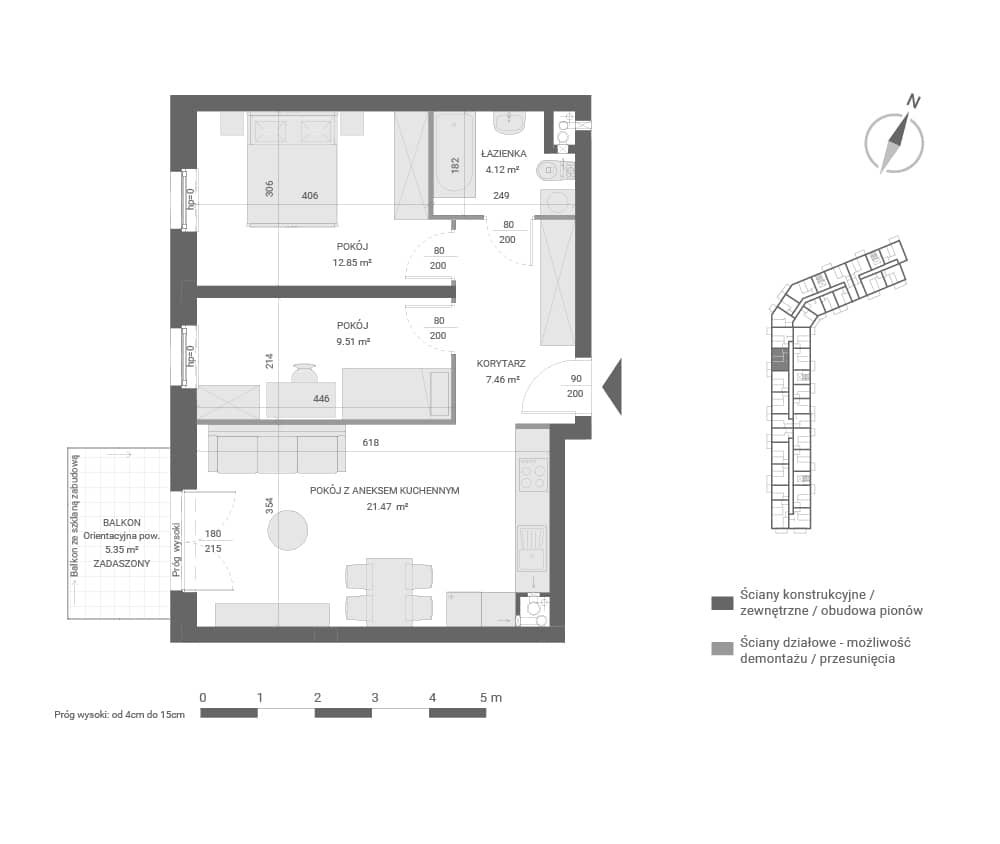 Ignatki Forest – inwestycja Rutkowski Development - lokal M72, budynek II