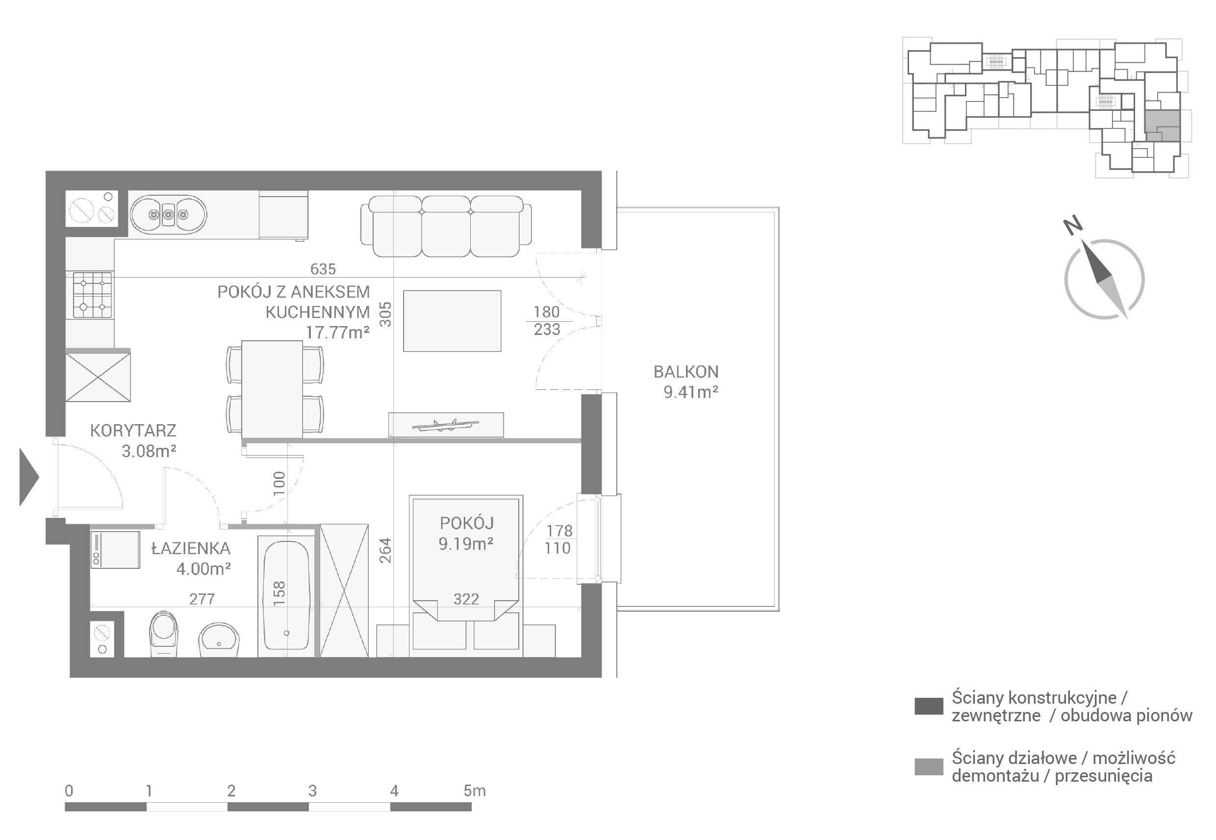 Apartamenty Przystań - lokal M12, budynek F