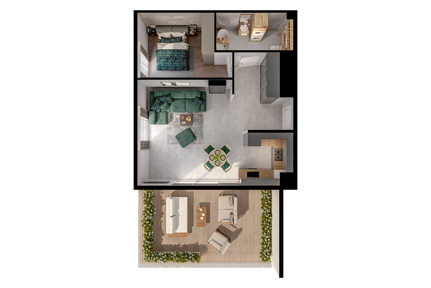 Modern House – inwestycja Rutkowski Development - lokal M22, budynek B1